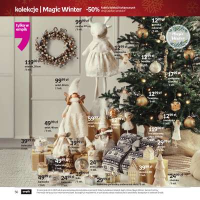 Empik - gazetka promocyjna Dekoracje - oferta świąteczna od piątku 21.11 do wtorku 25.11 - strona 7
