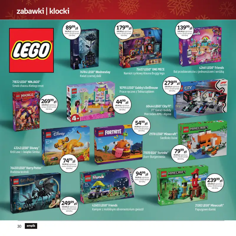 Empik - gazetka promocyjna Zabawki - oferta świąteczna od środy 19.11 do wtorku 25.11 - strona 4