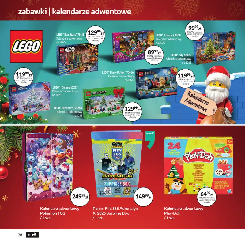 Empik - gazetka promocyjna Zabawki - oferta świąteczna od środy 19.11 do wtorku 25.11 - strona 2