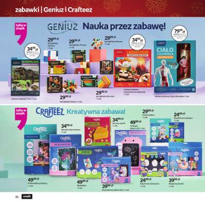 Empik - gazetka promocyjna Zabawki - oferta świąteczna od środy 19.11 do wtorku 25.11 - strona 10