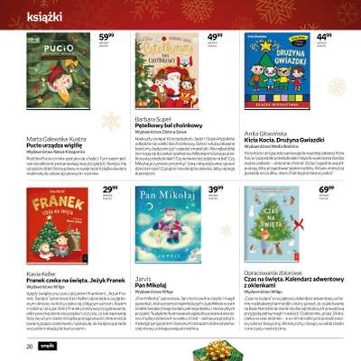 Empik - gazetka promocyjna Książki - oferta świąteczna od czwartku 20.11 do wtorku 25.11 - strona 20