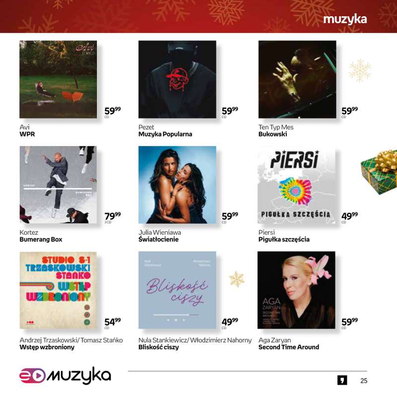 Empik - gazetka promocyjna Książki - oferta świąteczna od czwartku 20.11 do wtorku 25.11 - strona 25
