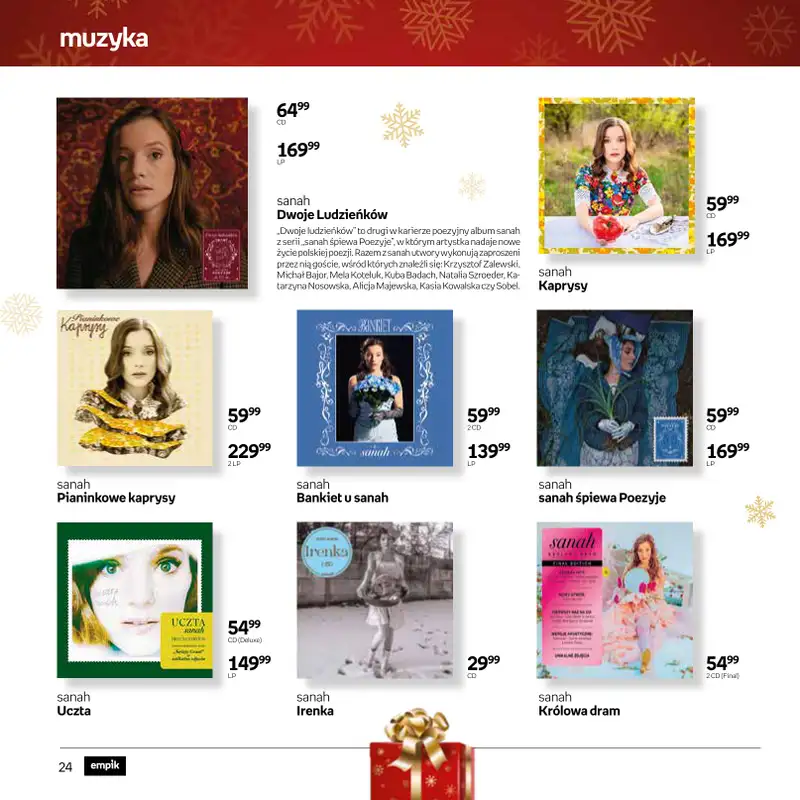 Empik - gazetka promocyjna Książki - oferta świąteczna od czwartku 20.11 do wtorku 25.11 - strona 24