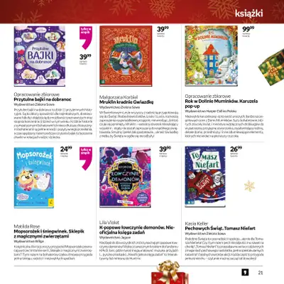 Empik - gazetka promocyjna Książki - oferta świąteczna od czwartku 20.11 do wtorku 25.11 - strona 21
