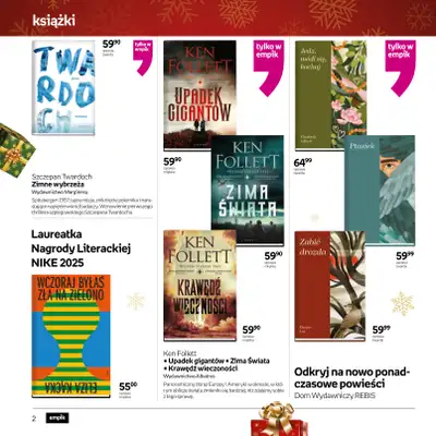 Empik - gazetka promocyjna Książki - oferta świąteczna od czwartku 20.11 do wtorku 25.11 - strona 2