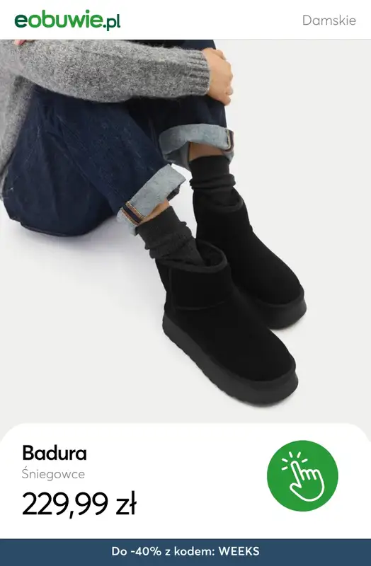 eobuwie.pl - gazetka promocyjna -20% obuwie & -40% torebki i plecaki od 239 zł od środy 19.11 do czwartku 27.11 - strona 4