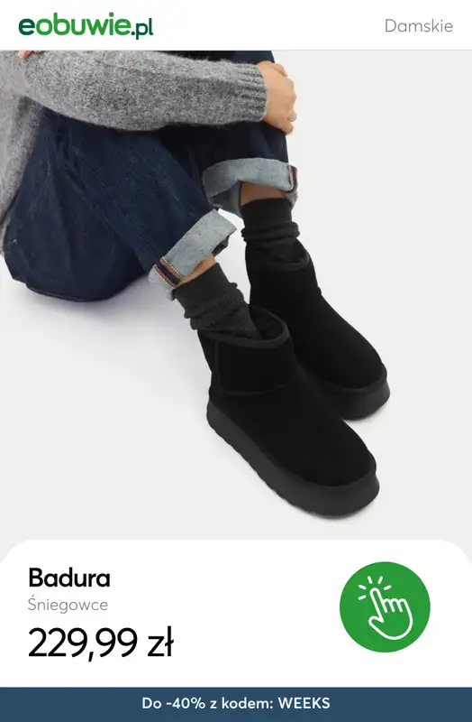 eobuwie.pl - gazetka promocyjna -20% obuwie & -40% torebki i plecaki od 239 zł od środy 19.11 do czwartku 27.11 - strona 4