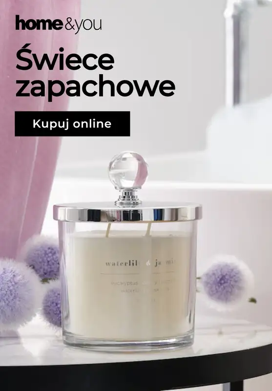 home&you - gazetka promocyjna Świece zapachowe od środy 19.11 do niedzieli 30.11