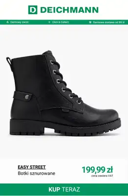 Deichmann - gazetka promocyjna Botki zimowe i śniegowce damskie od środy 19.11  - strona 5