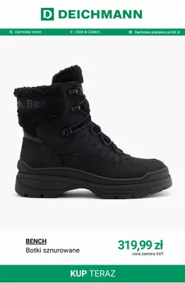Deichmann - gazetka promocyjna Botki zimowe i śniegowce damskie od środy 19.11  - strona 3