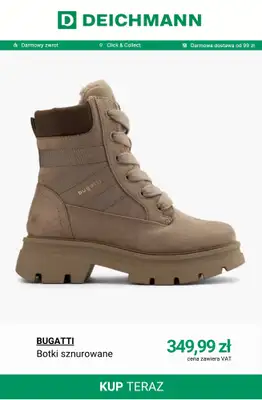 Deichmann - gazetka promocyjna Botki zimowe i śniegowce damskie od środy 19.11  - strona 6