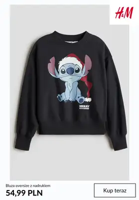 H&M - gazetka promocyjna Świąteczne swetry dziecięce od środy 19.11  - strona 9