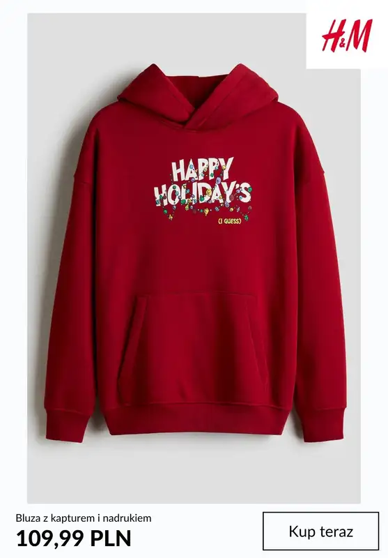 H&M - gazetka promocyjna Świąteczne swetry dziecięce od środy 19.11  - strona 8