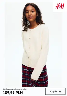 H&M - gazetka promocyjna Świąteczne swetry dziecięce od środy 19.11  - strona 6