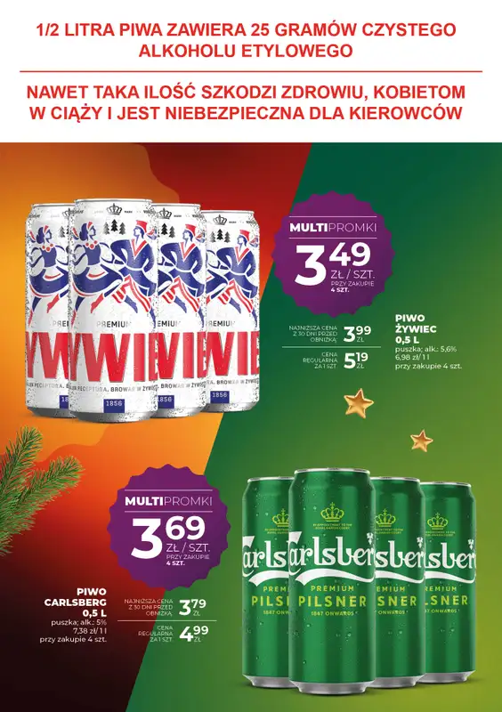 Duży Ben - gazetka promocyjna Gazetka piwna od środy 19.11 do wtorku 02.12 - strona 6