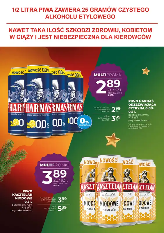 Duży Ben - gazetka promocyjna Gazetka piwna od środy 19.11 do wtorku 02.12 - strona 8