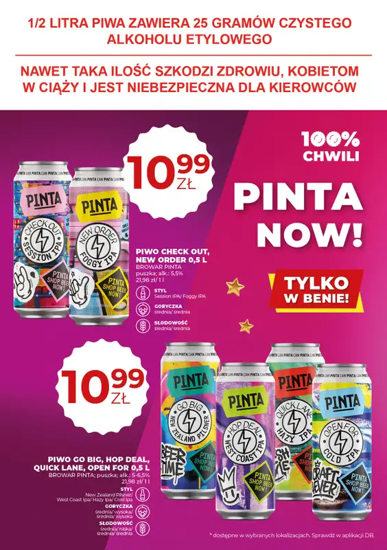 Duży Ben - gazetka promocyjna Gazetka piwna od środy 19.11 do wtorku 02.12 - strona 9