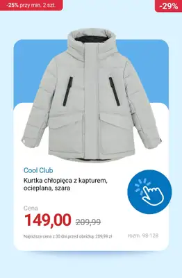 Smyk - gazetka promocyjna Kurtki, buty i akcesoria: -25% przy zakupie min. 2 szt. od środy 19.11 do czwartku 20.11 - strona 4