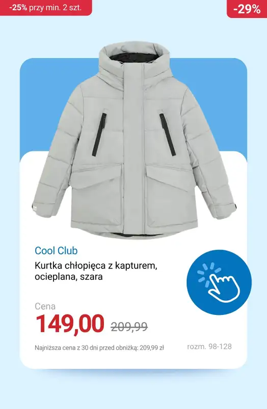 Smyk - gazetka promocyjna Kurtki, buty i akcesoria: -25% przy zakupie min. 2 szt. od środy 19.11 do czwartku 20.11 - strona 4