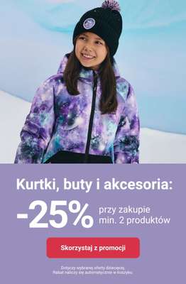 Smyk - gazetka promocyjna Kurtki, buty i akcesoria: -25% przy zakupie min. 2 szt. od środy 19.11 do czwartku 20.11