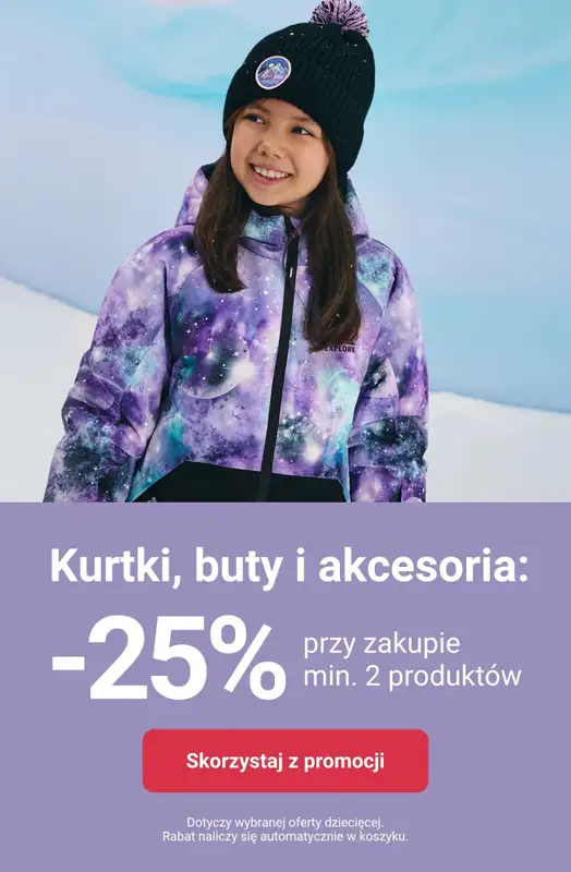 Smyk - gazetka promocyjna Kurtki, buty i akcesoria: -25% przy zakupie min. 2 szt.  