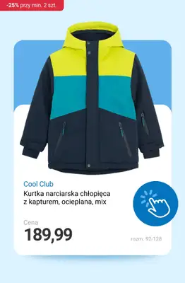 Smyk - gazetka promocyjna Kurtki, buty i akcesoria: -25% przy zakupie min. 2 szt. od środy 19.11 do czwartku 20.11 - strona 9