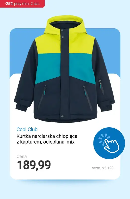 Smyk - gazetka promocyjna Kurtki, buty i akcesoria: -25% przy zakupie min. 2 szt. od środy 19.11 do czwartku 20.11 - strona 9