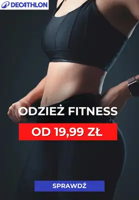 Decathlon - gazetka promocyjna Odzież na siłownię od 19,99 zł od środy 19.11 