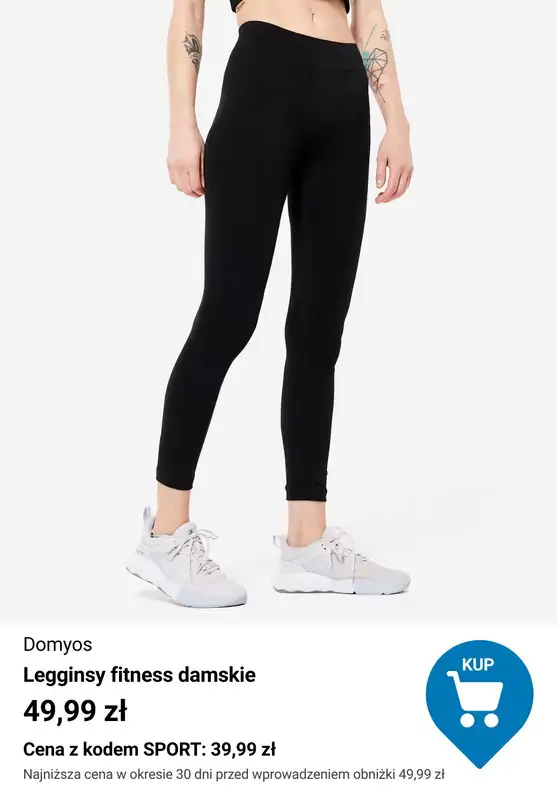 Decathlon - gazetka promocyjna Odzież na siłownię od 19,99 zł od środy 19.11  - strona 2