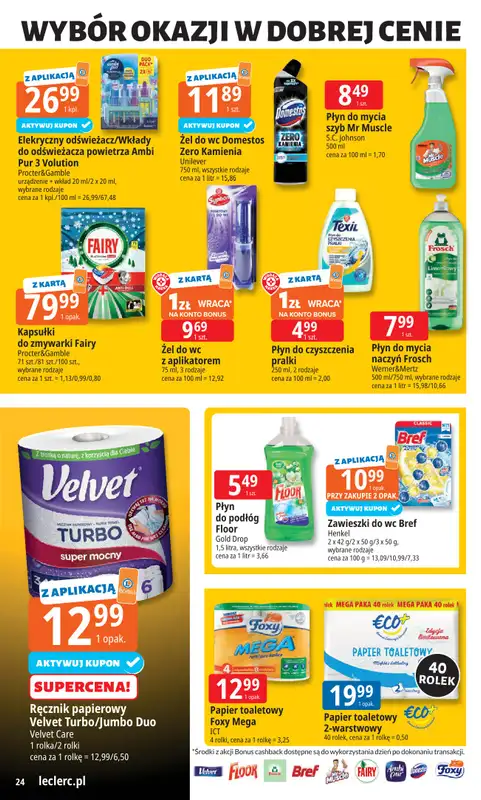 Leclerc - gazetka promocyjna Oferta E.Leclerc I Black Friday od wtorku 18.11 do soboty 29.11 - strona 24