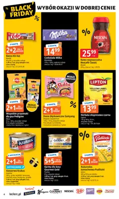 Leclerc - gazetka promocyjna Oferta E.Leclerc I Black Friday od wtorku 18.11 do soboty 29.11 - strona 4