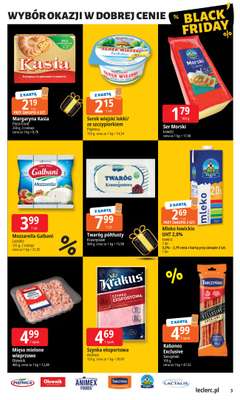 Leclerc - gazetka promocyjna Oferta E.Leclerc I Black Friday od wtorku 18.11 do soboty 29.11 - strona 3
