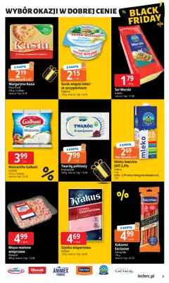 Leclerc - gazetka promocyjna Oferta E.Leclerc I Black Friday od wtorku 18.11 do soboty 29.11 - strona 3