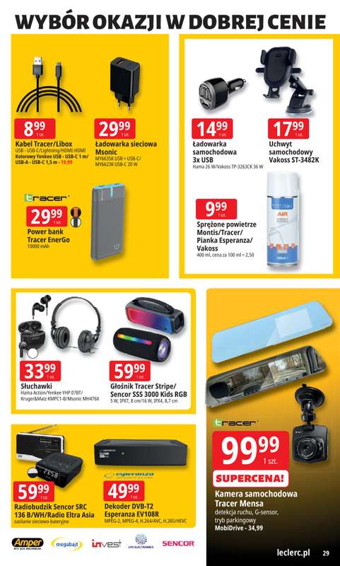 Leclerc - gazetka promocyjna Oferta E.Leclerc I Black Friday od wtorku 18.11 do soboty 29.11 - strona 29