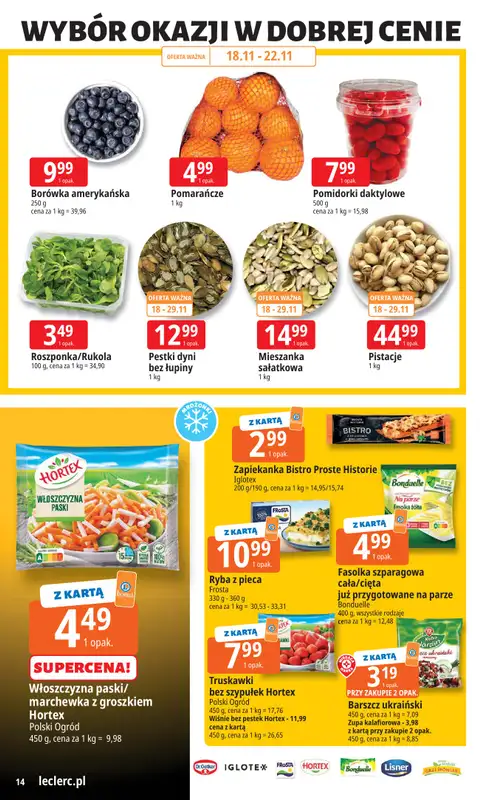 Leclerc - gazetka promocyjna Oferta E.Leclerc I Black Friday od wtorku 18.11 do soboty 29.11 - strona 14