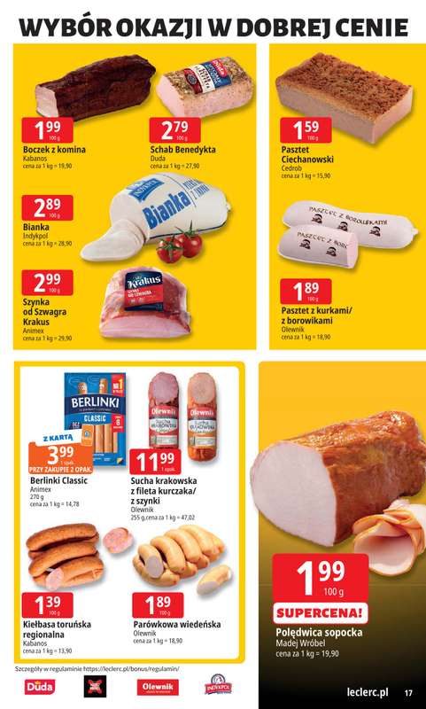 Leclerc - gazetka promocyjna Oferta E.Leclerc I Black Friday od wtorku 18.11 do soboty 29.11 - strona 17