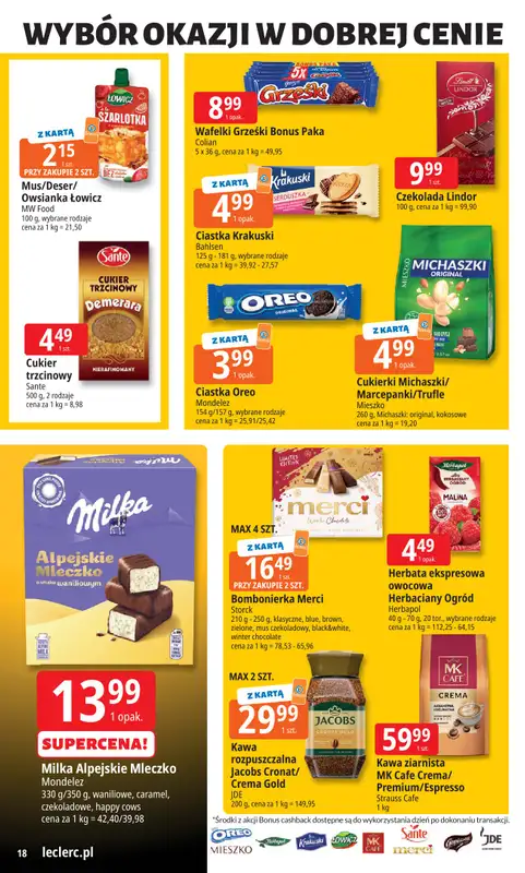 Leclerc - gazetka promocyjna Oferta E.Leclerc I Black Friday od wtorku 18.11 do soboty 29.11 - strona 18