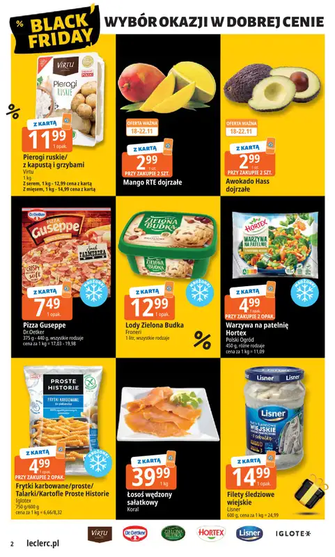 Leclerc - gazetka promocyjna Oferta E.Leclerc I Black Friday   - strona 2