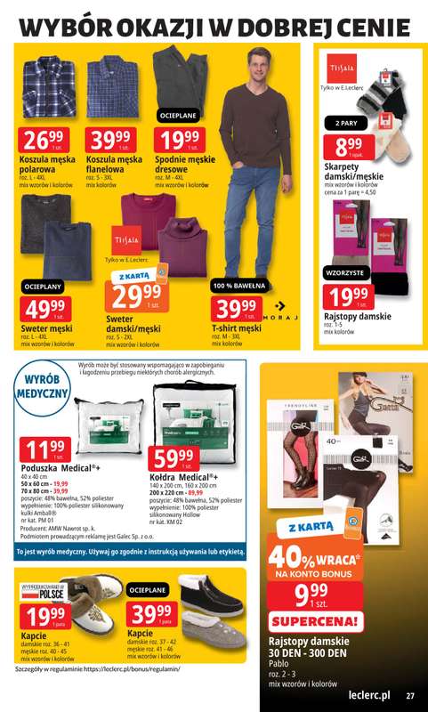 Leclerc - gazetka promocyjna Oferta E.Leclerc I Black Friday od wtorku 18.11 do soboty 29.11 - strona 27