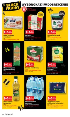 Leclerc - gazetka promocyjna Oferta E.Leclerc I Black Friday od wtorku 18.11 do soboty 29.11 - strona 10