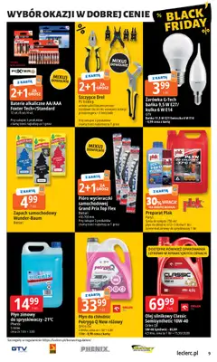 Leclerc - gazetka promocyjna Oferta E.Leclerc I Black Friday od wtorku 18.11 do soboty 29.11 - strona 9