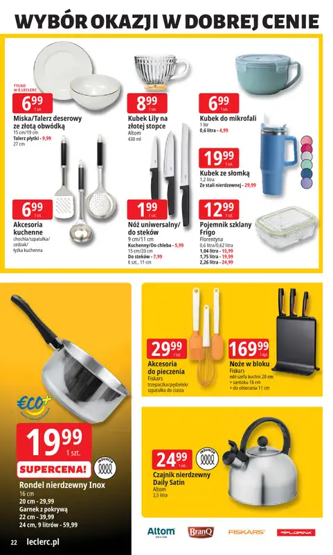 Leclerc - gazetka promocyjna Oferta E.Leclerc I Black Friday od wtorku 18.11 do soboty 29.11 - strona 22