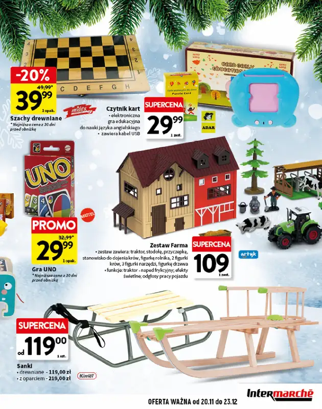 Intermarche - gazetka promocyjna Prezenty pełne radości od czwartku 20.11 do wtorku 23.12 - strona 13