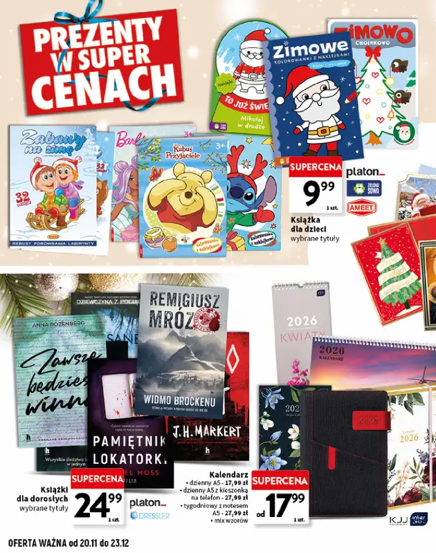 Intermarche - gazetka promocyjna Prezenty pełne radości od czwartku 20.11 do wtorku 23.12 - strona 14