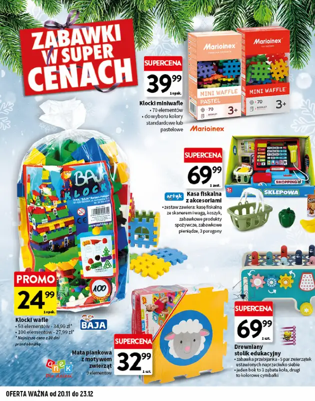 Intermarche - gazetka promocyjna Prezenty pełne radości od czwartku 20.11 do wtorku 23.12 - strona 12