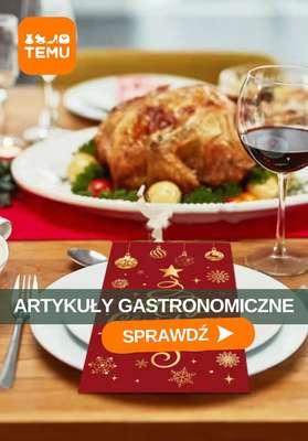 Temu - gazetka promocyjna Artykuły gastronomiczne od środy 19.11 