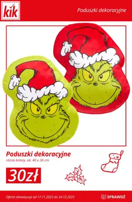 KiK - gazetka promocyjna Przygotuj się na Święta z KiK! od środy 19.11 do środy 24.12 - strona 9