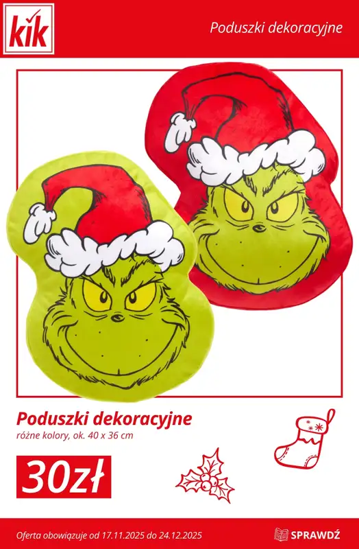 KiK - gazetka promocyjna Przygotuj się na Święta z KiK! od środy 19.11 do środy 24.12 - strona 9