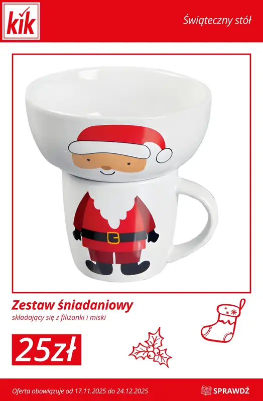 KiK - gazetka promocyjna Przygotuj się na Święta z KiK! od środy 19.11 do środy 24.12 - strona 10
