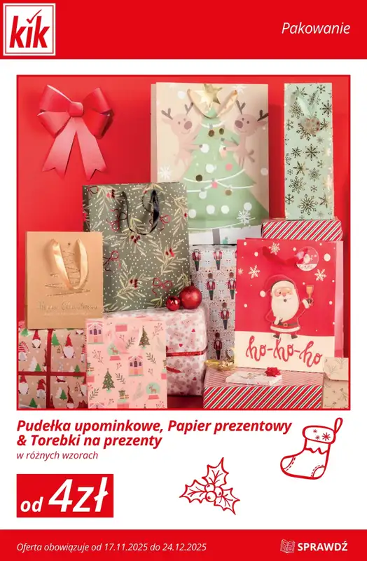KiK - gazetka promocyjna Przygotuj się na Święta z KiK! od środy 19.11 do środy 24.12 - strona 5
